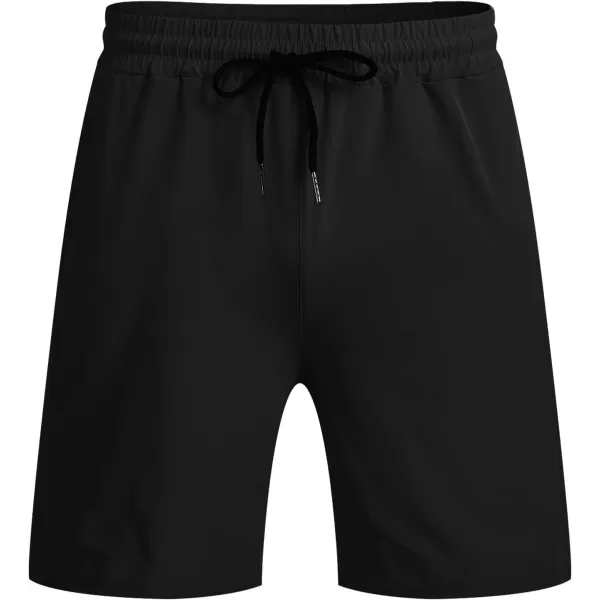 COOFANDY Men's 2 Pack Gym Workout Shorts 7 Inch Quick Dry Athletic Shorts Lightweight Running Shorts with Pockets)