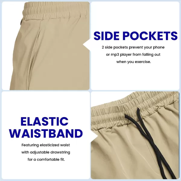 COOFANDY Men's 2 Pack Gym Workout Shorts 7 Inch Quick Dry Athletic Shorts Lightweight Running Shorts with Pockets