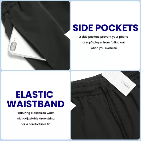 COOFANDY Men's 2 Pack Gym Workout Shorts 7 Inch Quick Dry Athletic Shorts Lightweight Running Shorts with Pockets/White)