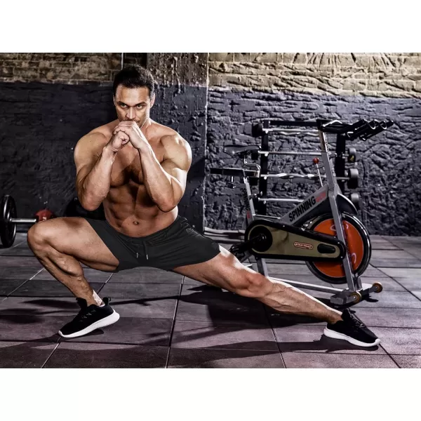 COOFANDY Men's 2 Pack Gym Workout Shorts Mesh Lightweight Bodybuilding Pants Training Running Sports Jogger with Pockets