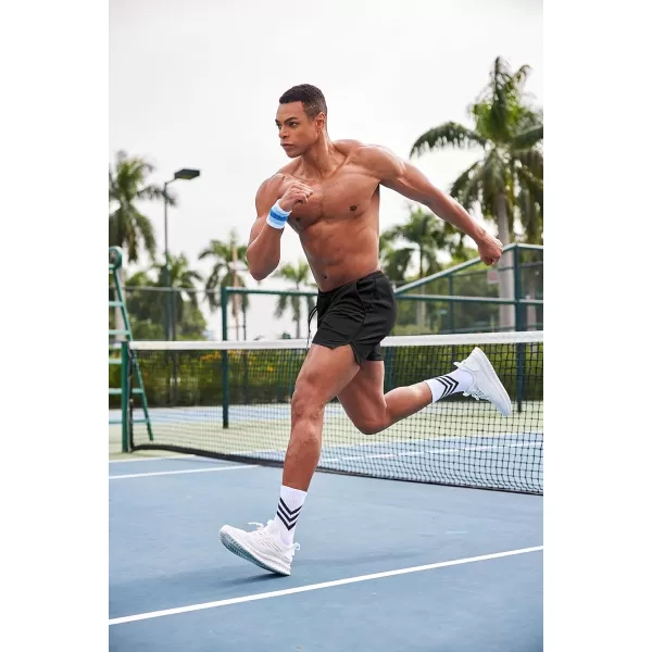 COOFANDY Men's 2 Pack Gym Workout Shorts Mesh Lightweight Bodybuilding Pants Training Running Sports Jogger with Pockets