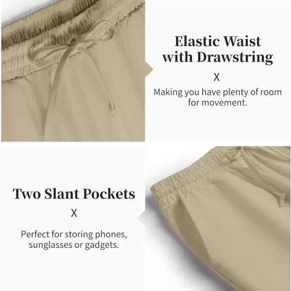 COOFANDY Men's 2 Pieces Cotton Linen Set Casual Short Sleeve Henley Shirts Beach Yoga Pants Summer Outfits