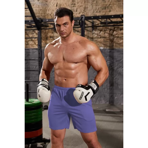 COOFANDY Men's 3 Pack Workout Gym Shorts Mesh Athletic Shorts Lightweight Bodybuilding Training Short Pants with Pockets