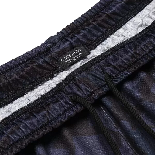 COOFANDY Men's 3 Pack Workout Gym Shorts Mesh Athletic Shorts Lightweight Bodybuilding Training Short Pants with Pockets