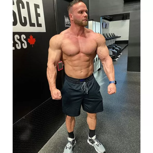 COOFANDY Men's 3 Pack Workout Gym Shorts Mesh Athletic Shorts Lightweight Bodybuilding Training Short Pants with Pockets