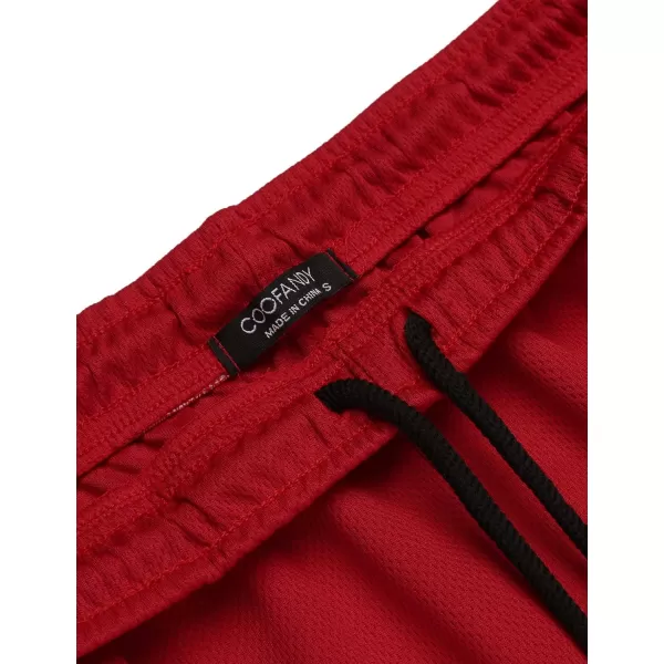 COOFANDY Men's 3 Pack Workout Gym Shorts Mesh Athletic Shorts Lightweight Bodybuilding Training Short Pants with Pockets
