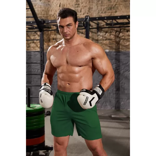 COOFANDY Men's 3 Pack Workout Gym Shorts Mesh Athletic Shorts Lightweight Bodybuilding Training Short Pants with Pockets