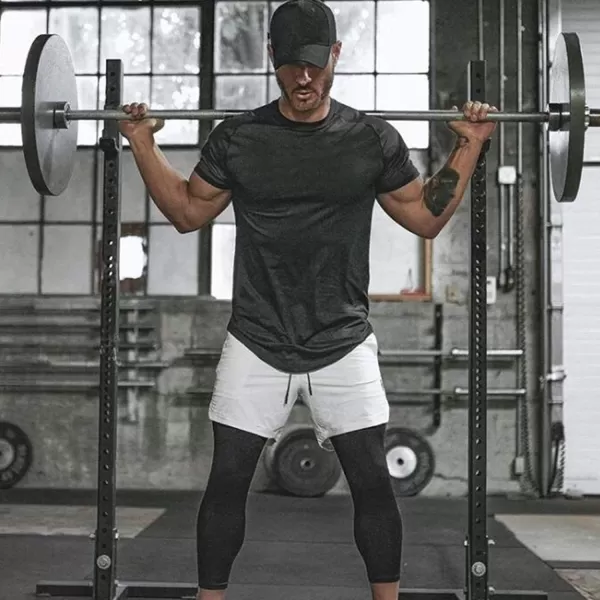 COOFANDY Men's 3 Pack Workout Gym Shorts Mesh Athletic Shorts Lightweight Bodybuilding Training Short Pants with Pockets