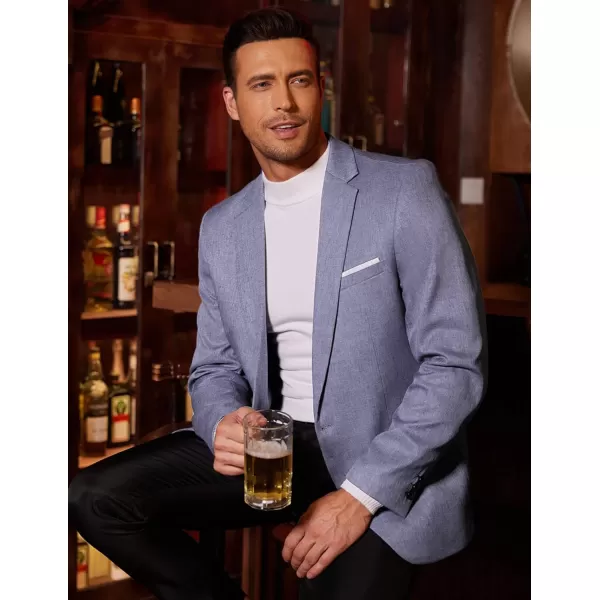 COOFANDY Men’s 3 Piece Slim Fit Suits One Button Blazer Vest Suit Pants with Tie