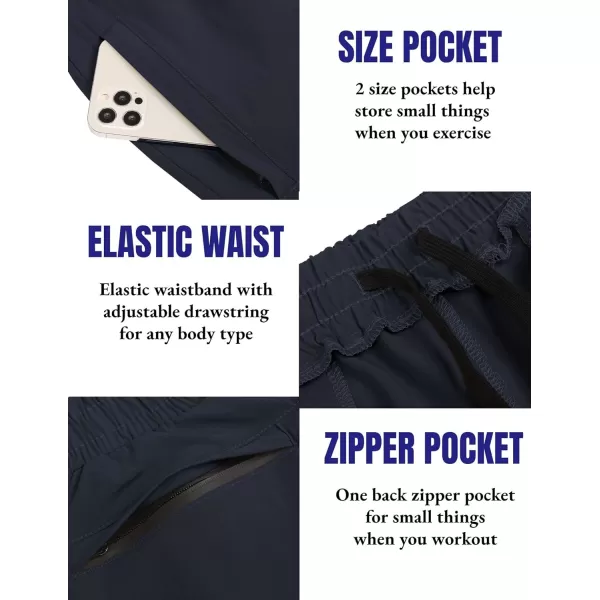 COOFANDY Men's 7" Gym Workout Shorts 2 Pack Quick Dry Athletic Shorts Training Running Shorts with Pocket