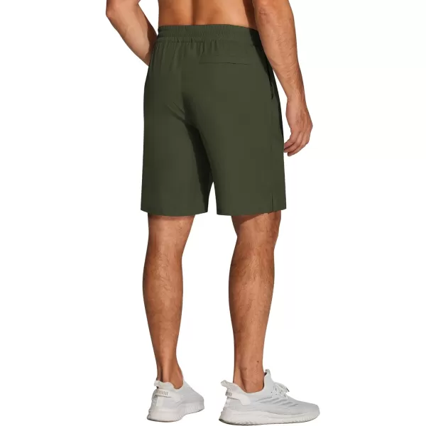 COOFANDY Men's Athletic Running Shorts Quick Dry Fitted Gym Workout Short Pants Sports Training Shorts with Pockets