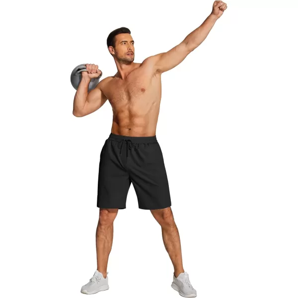 COOFANDY Men's Athletic Running Shorts Quick Dry Fitted Gym Workout Short Pants Sports Training Shorts with Pockets