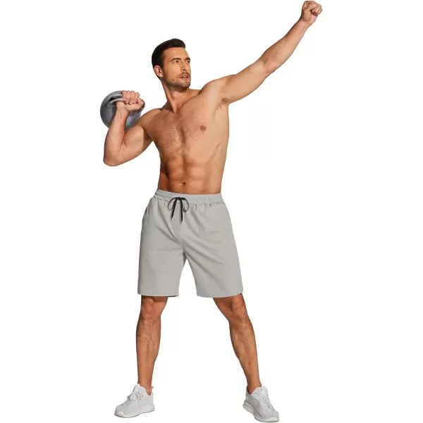 COOFANDY Men's Athletic Running Shorts Quick Dry Fitted Gym Workout Short Pants Sports Training Shorts with Pockets