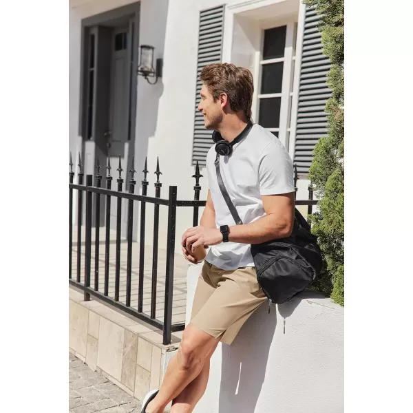 COOFANDY Men's Athletic Running Shorts Quick Dry Fitted Gym Workout Short Pants Sports Training Shorts with Pockets