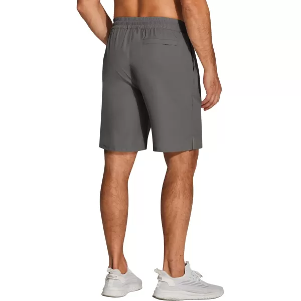 COOFANDY Men's Athletic Running Shorts Quick Dry Fitted Gym Workout Short Pants Sports Training Shorts with Pockets