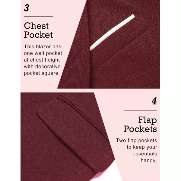 COOFANDY Men's Blazer Casual Sport Coats Slim Fit One Button Suit Jacket Lightweight Sports Jacket