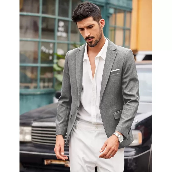 COOFANDY Men's Blazer Casual Sport Coats Slim Fit One Button Suit Jacket Lightweight Sports Jacket
