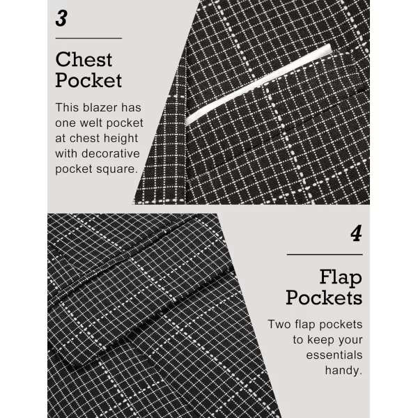 COOFANDY Men's Blazer Casual Sport Coats Slim Fit One Button Suit Jacket Lightweight Sports Jacket