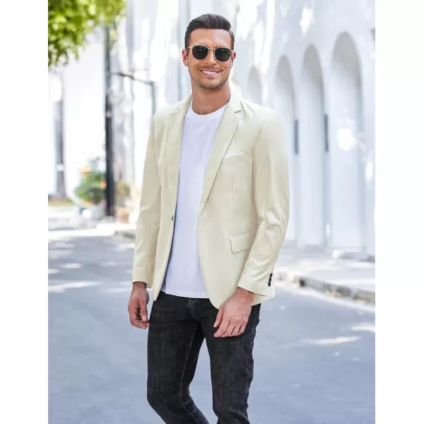 COOFANDY Men's Blazer Casual Sport Coats Slim Fit One Button Suit Jacket Lightweight Sports Jacket