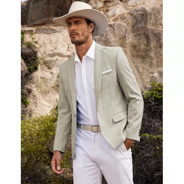 COOFANDY Men's Blazer Casual Sport Coats Slim Fit One Button Suit Jacket Lightweight Sports Jacket