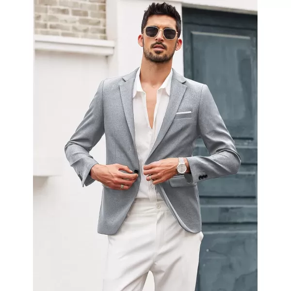 COOFANDY Men's Blazer Casual Sport Coats Slim Fit One Button Suit Jacket Lightweight Sports Jacket