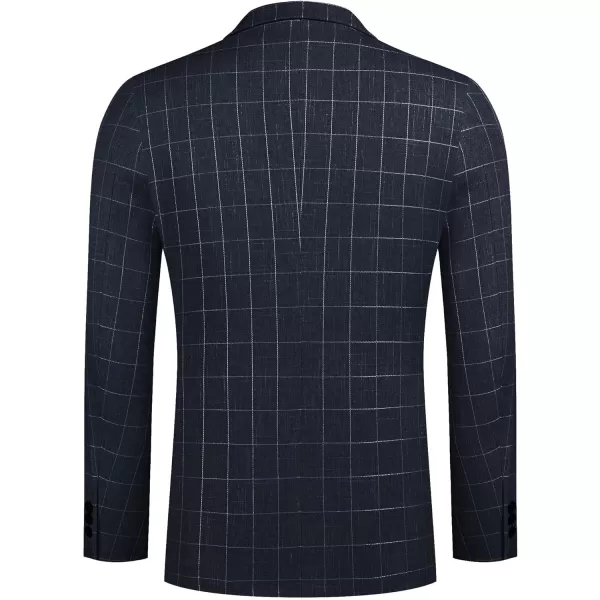 COOFANDY Men's Blazer Casual Sport Coats Slim Fit One Button Suit Jacket Lightweight Sports Jacket