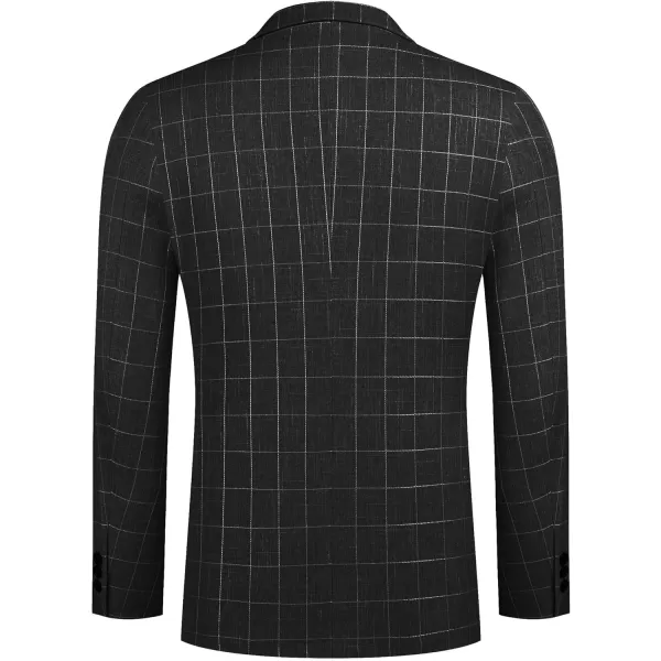 COOFANDY Men's Blazer Casual Sport Coats Slim Fit One Button Suit Jacket Lightweight Sports Jacket
