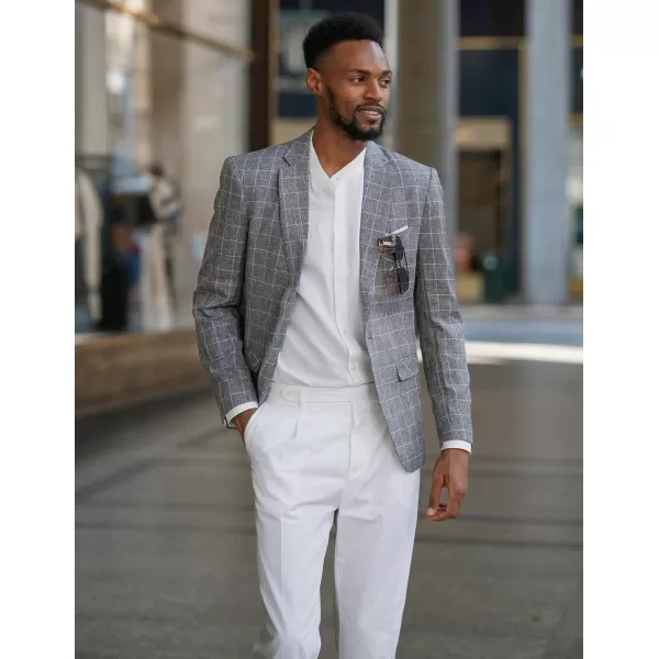 COOFANDY Men's Blazer Casual Sport Coats Slim Fit One Button Suit Jacket Lightweight Sports Jacket