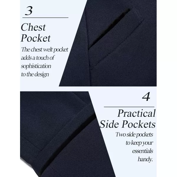 COOFANDY Men's Casual Blazer Jacket Slim Fit Sports Coat Business Suit Jackets One Button