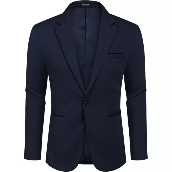 COOFANDY Men's Casual Blazer Jacket Slim Fit Sports Coat Business Suit Jackets One Button