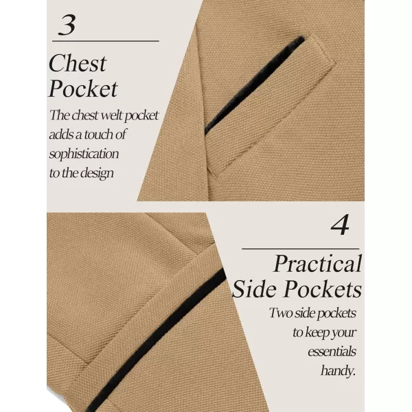 COOFANDY Men's Casual Blazer Jacket Slim Fit Sports Coat Business Suit Jackets One Button