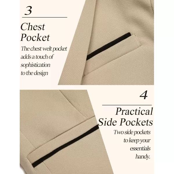 COOFANDY Men's Casual Blazer Jacket Slim Fit Sports Coat Business Suit Jackets One Button