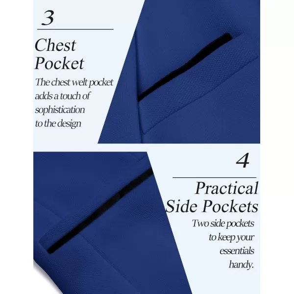 COOFANDY Men's Casual Blazer Jacket Slim Fit Sports Coat Business Suit Jackets One Button