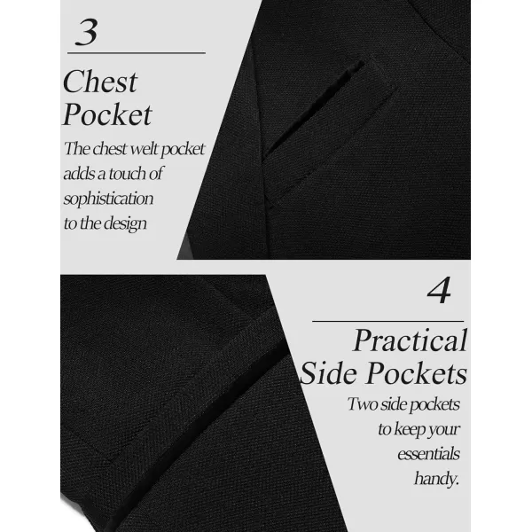 COOFANDY Men's Casual Blazer Jacket Slim Fit Sports Coat Business Suit Jackets One Button