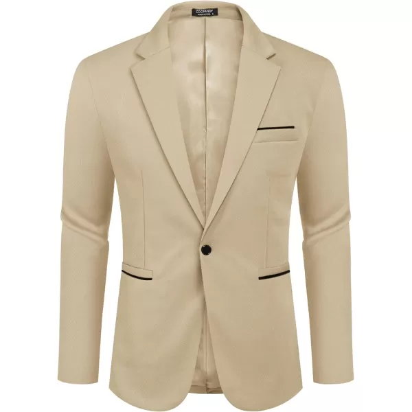 COOFANDY Men's Casual Blazer Jacket Slim Fit Sports Coat Business Suit Jackets One Button