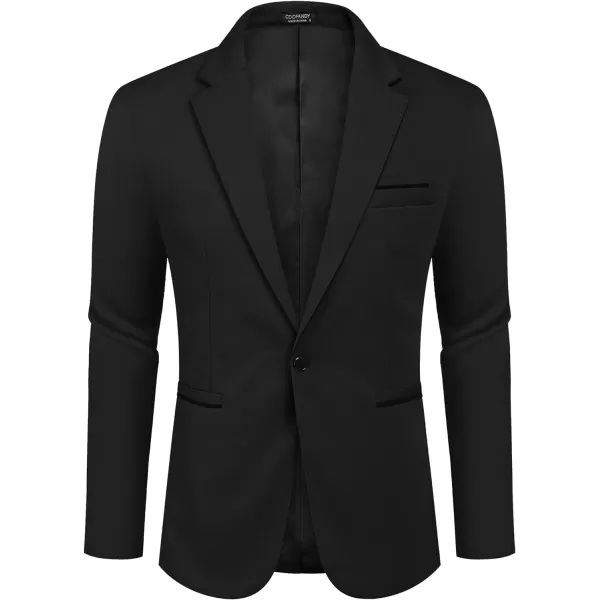COOFANDY Men's Casual Blazer Jacket Slim Fit Sports Coat Business Suit Jackets One Button
