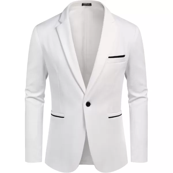 COOFANDY Men's Casual Blazer Jacket Slim Fit Sports Coat Business Suit Jackets One Button