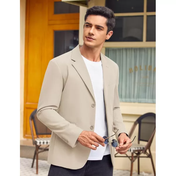 COOFANDY Men’s Casual Blazer Jackets Two Button Lightweight Slim Fit Sports Coat