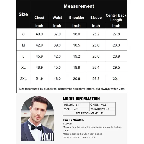 COOFANDY Men’s Casual Blazer Jackets Two Button Lightweight Slim Fit Sports Coat