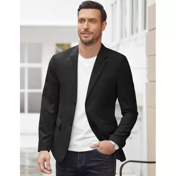 COOFANDY Men’s Casual Blazer Jackets Two Button Lightweight Slim Fit Sports Coat