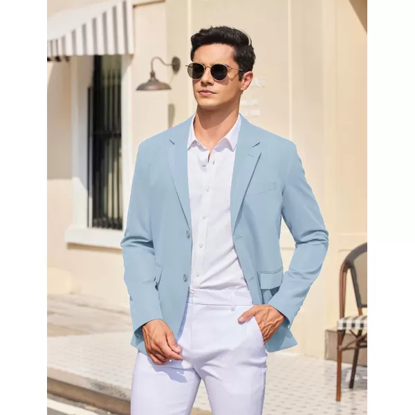 COOFANDY Men’s Casual Blazer Jackets Two Button Lightweight Slim Fit Sports Coat