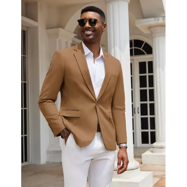 COOFANDY Mens Casual Blazer Slim Fit Sport Coats One Button Stylish Business Suit Jacket