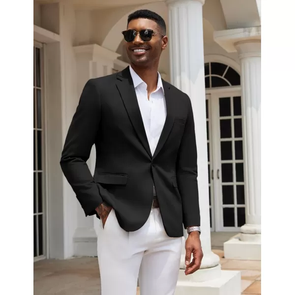 COOFANDY Mens Casual Blazer Slim Fit Sport Coats One Button Stylish Business Suit Jacket