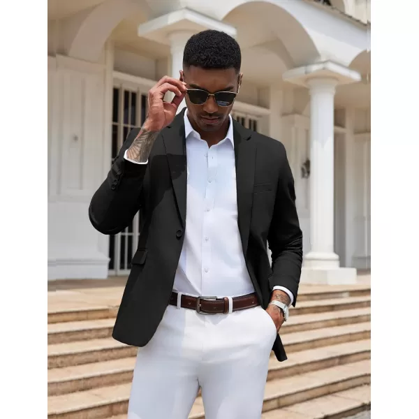COOFANDY Mens Casual Blazer Slim Fit Sport Coats One Button Stylish Business Suit Jacket