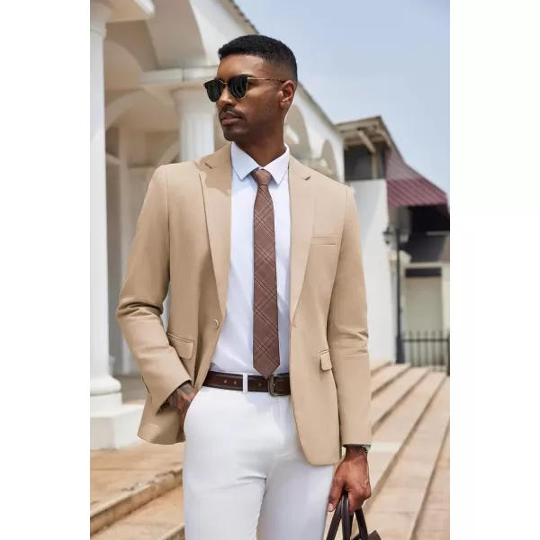 COOFANDY Mens Casual Blazer Slim Fit Sport Coats One Button Stylish Business Suit Jacket