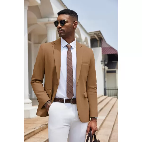 COOFANDY Mens Casual Blazer Slim Fit Sport Coats One Button Stylish Business Suit Jacket
