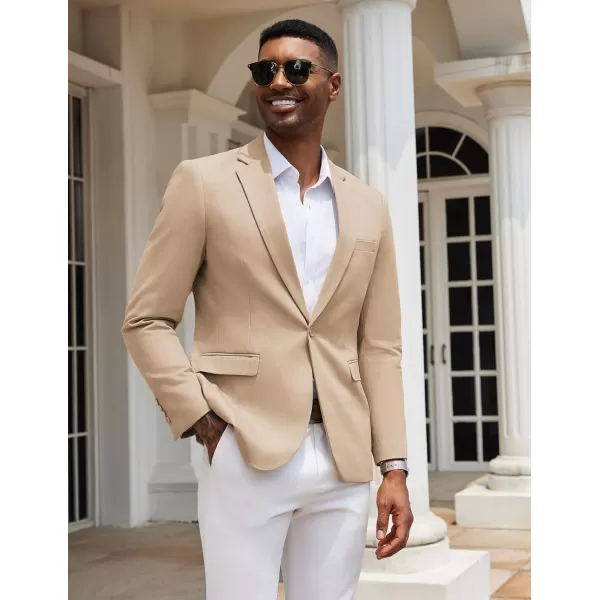 COOFANDY Mens Casual Blazer Slim Fit Sport Coats One Button Stylish Business Suit Jacket