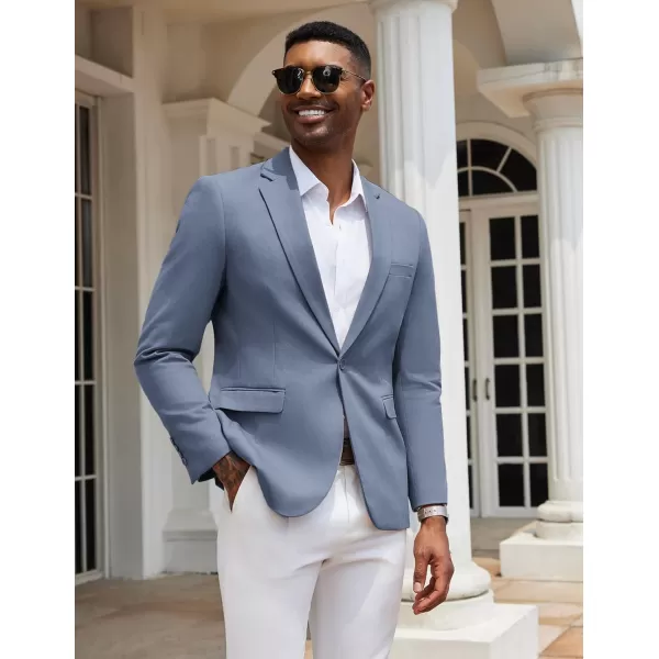 COOFANDY Mens Casual Blazer Slim Fit Sport Coats One Button Stylish Business Suit Jacket