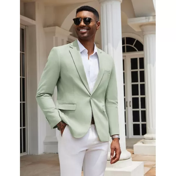 COOFANDY Mens Casual Blazer Slim Fit Sport Coats One Button Stylish Business Suit Jacket
