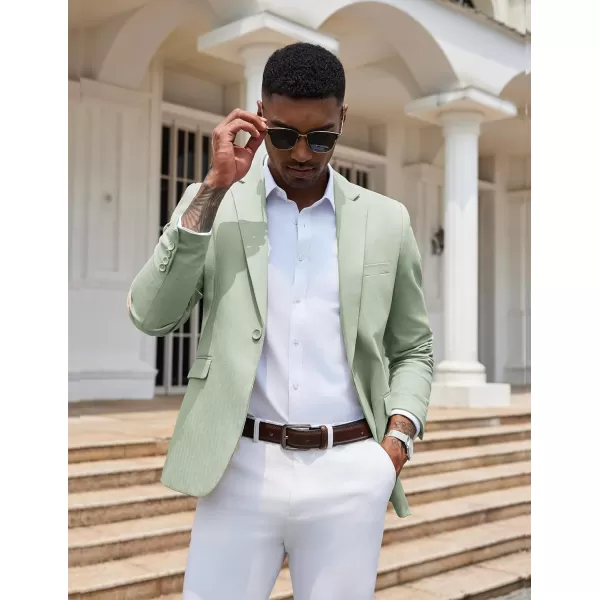 COOFANDY Mens Casual Blazer Slim Fit Sport Coats One Button Stylish Business Suit Jacket